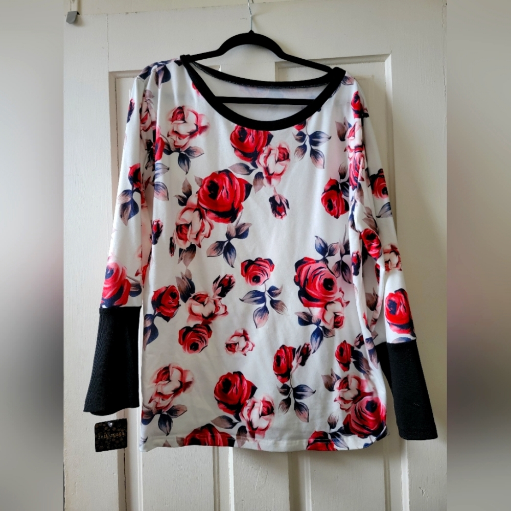 Floral Sweater